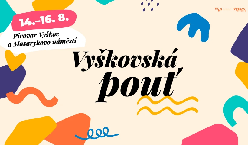 Vyškovská pouť 2026 nabídne tři dny hudby, zábavy a vstup zdarma